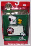 Snoopy & Woodstock with Doghouse Christmas Action Figure
